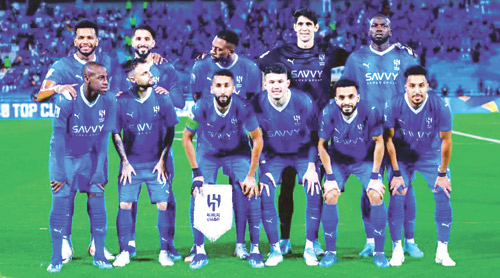  الهلال يتصدر دوري روشن بـ53 نقطة