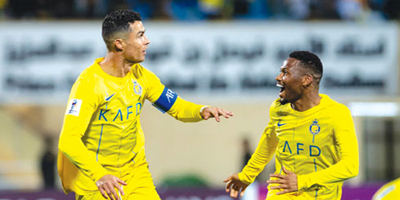 النصر يتجاوز الفيحاء بحثا عن اللقب 