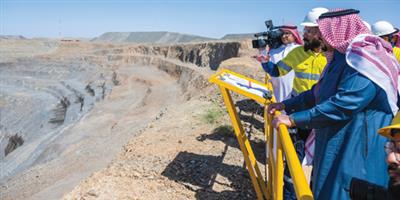 أمير منطقة القصيم يزور منجم الصخيبرات 