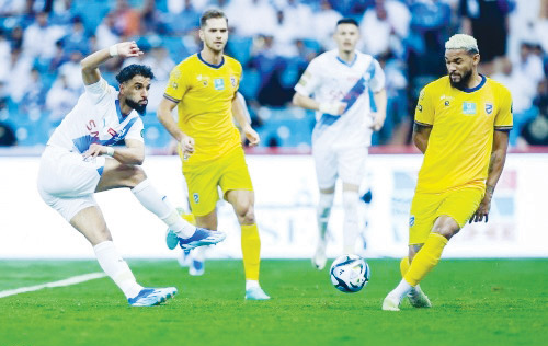 نقل مباراة الهلال والحزم ضمن الجولة الـ(31) 