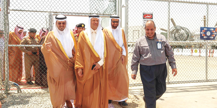 وزير الطاقة ونائب أمير منطقة مكة المكرمة وعدد من الوزراء يتفقدون استعدادات إمدادات الطاقة للحج 