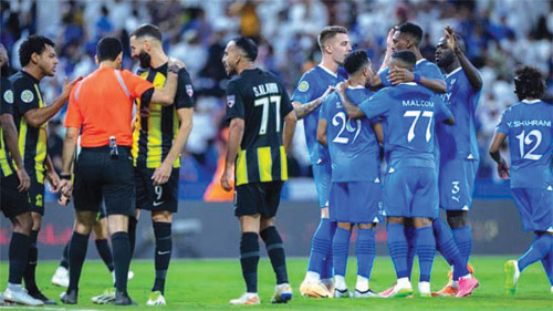  أرقام قياسية للاتحاد والهلال