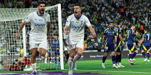  آخر نهائي كان في أبها بين الهلال والنصر وبحكام أجانب أوروبيين كل فريق حقق ما يستحقه.