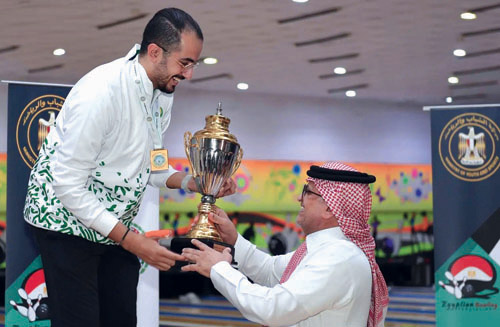 أخضر البولينج يُتوَّج بلقب البطولة العربية 