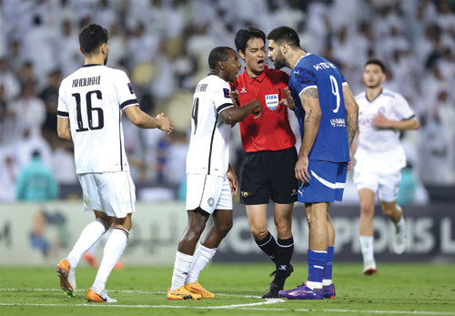  الهلال والسد 1-1 في لقاء (سقوط التحكيم الآسيوي)