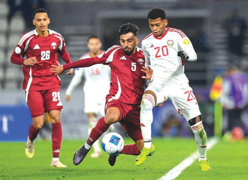  من لقاء قطر والإمارات (1-1)